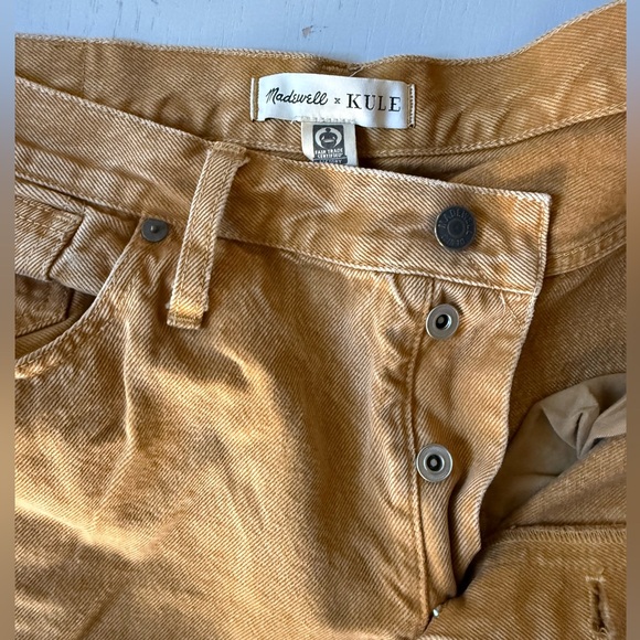 Madewell x KULE Camel jeans - Picture 2 of 5